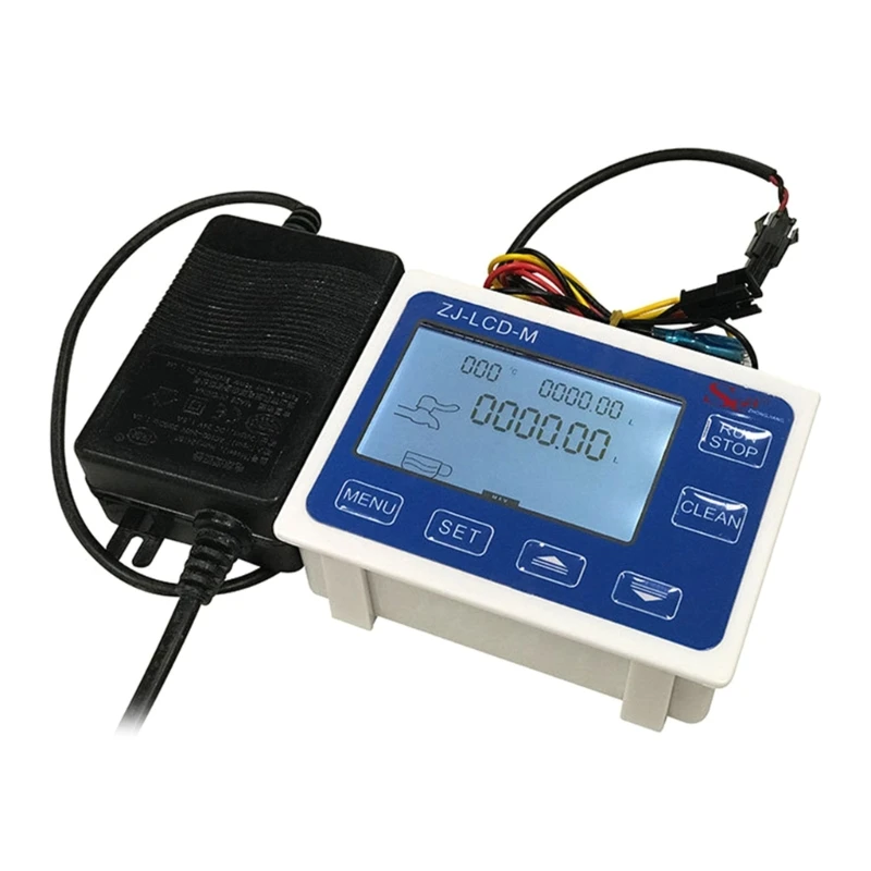 Flow Digital Lcd Display Water Flow Meter Flowmeter Temperature Time-Total Flow Show Rate Meter
Flow Digital Lcd Display Water Flow Meter Flowmeter Temperature Time-Total Flow Show Rate Meter