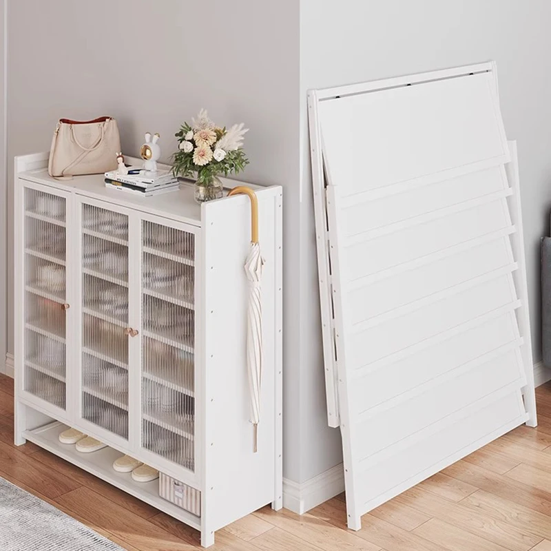 Storage Entrance White Shoe Racks Cabinet Designs Bedroom Minimalist Shoe Women Modern Zapateros Organizadores Decoration
Storage Entrance White Shoe Racks Cabinet Designs Bedroom Minimalist Shoe Women Modern Zapateros Organizadores Decoration