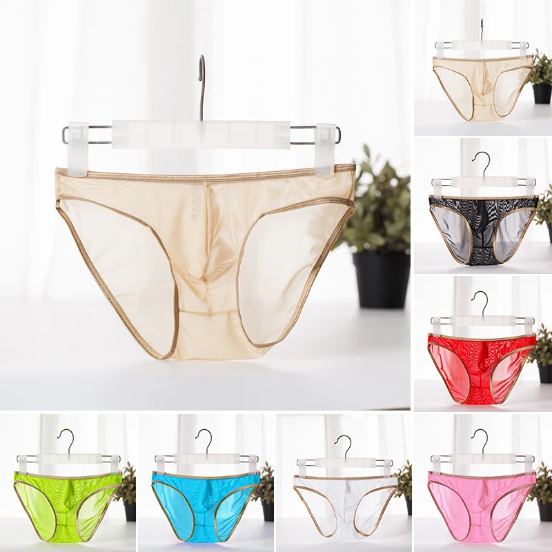 Men Mesh Sexy Underwear Ultra-Thin Transparent Briefs Seamless Bikini Male Panties Low Rise Breathable Soft Men's Underpants
Men Mesh Sexy Underwear Ultra-Thin Transparent Briefs Seamless Bikini Male Panties Low Rise Breathable Soft Men's Underpants