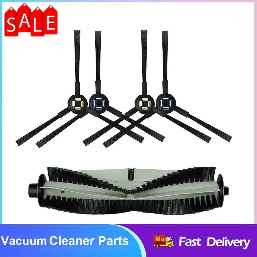 Roller Brush Side Brushes Set For SSR1 SSRA1 For Ilife A9s,A9,A7 A80 Plus A10s L100 Robotic Vacuum Cleaner Parts
Roller Brush Side Brushes Set For SSR1 SSRA1 For Ilife A9s,A9,A7 A80 Plus A10s L100 Robotic Vacuum Cleaner Parts