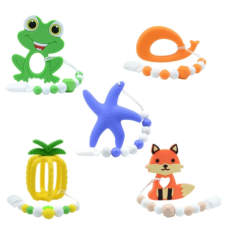 Baby Teether Sensory Development Toy Silicone Teethers Soothe Babies Gums 1560
Baby Teether Sensory Development Toy Silicone Teethers Soothe Babies Gums 1560