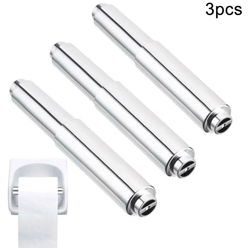 3Pcs Roll Paper Towel Shaft Chromium Plated Spring Telescoping Replacement Roll Spindle Holder Bathroom Toilet Accessories
3Pcs Roll Paper Towel Shaft Chromium Plated Spring Telescoping Replacement Roll Spindle Holder Bathroom Toilet Accessories