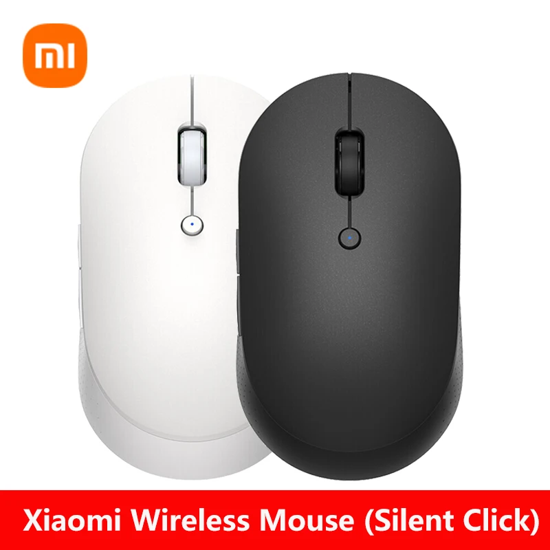 

Xiaomi Mouse Dual-Mode Wireless Mouse Silent Click 1300dpi 2.4GHz Bluetooth Protable Mouse for Game Laptop