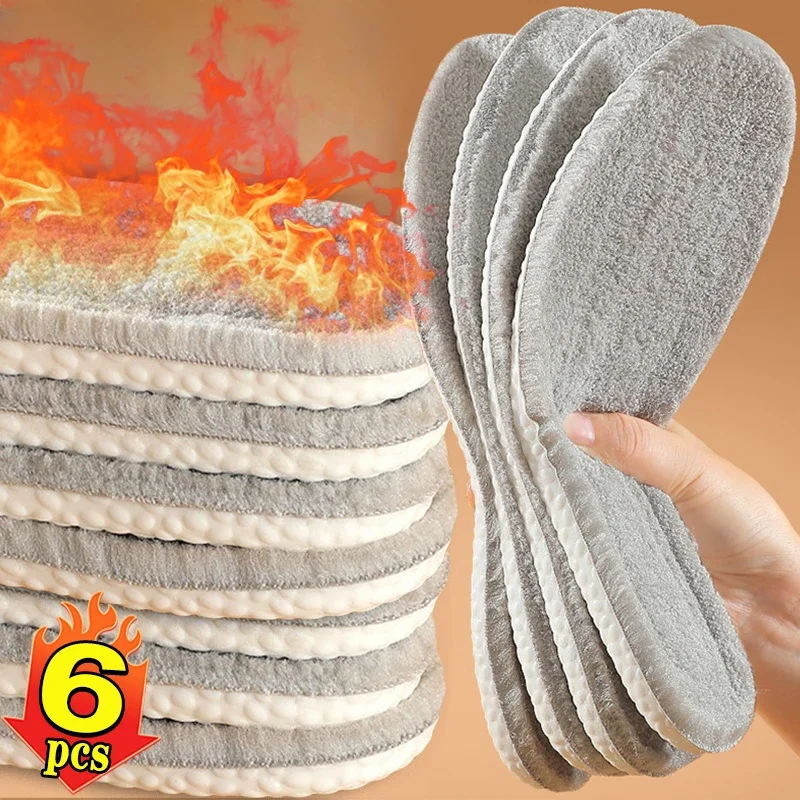 Winter Warm Plush Insoles Women Men Thicken Thermal Shoe Pads Self Heated Sports Inserts Soft Cashmere Snow Boots Padding
Winter Warm Plush Insoles Women Men Thicken Thermal Shoe Pads Self Heated Sports Inserts Soft Cashmere Snow Boots Padding