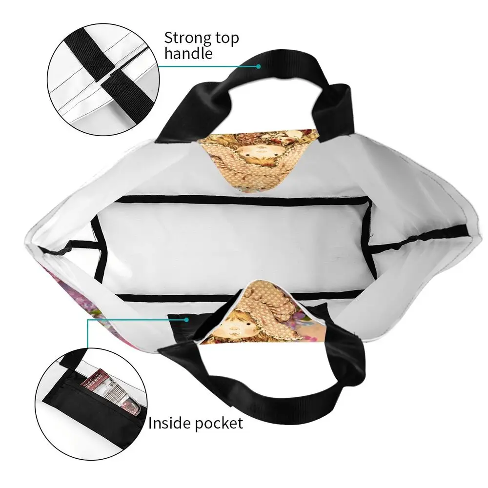 Custom Kawaii Sarah Kay Shopping Canvas Bags Women Portable Large Capacity Groceries Girl Roses And Watering Tote Shopper Bags 61 S0a77c833ebf64f2ebb5812e4b69a4288y