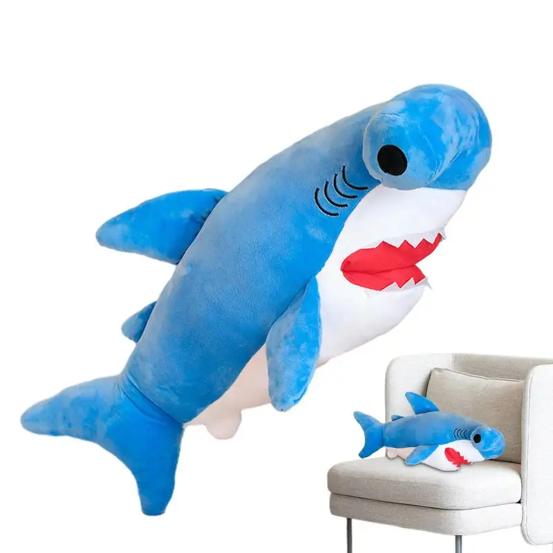 Shark Plushie Stuffed Shark Plush Toy Soft And Skin-Friendly Toy Shark Ergonomic Warm Stuffed Shark For Bed Chair Decorative
Shark Plushie Stuffed Shark Plush Toy Soft And Skin-Friendly Toy Shark Ergonomic Warm Stuffed Shark For Bed Chair Decorative