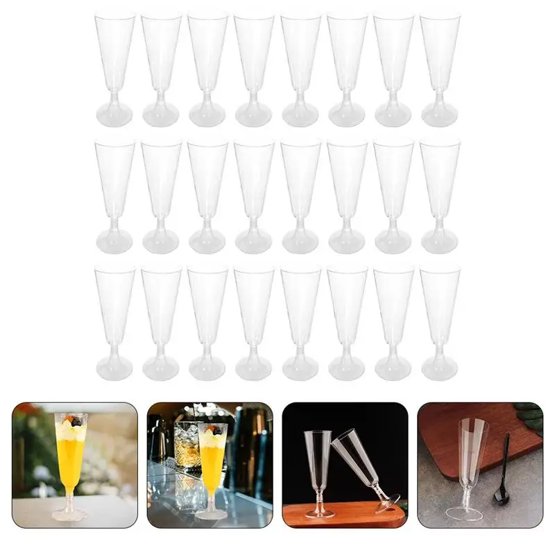 40Pcs Plastic Goblet Disposable Champagne Glasses Bar Drinks Cups Dessert Goblets Party Cocktail Goblet Wedding For Desserts
40Pcs Plastic Goblet Disposable Champagne Glasses Bar Drinks Cups Dessert Goblets Party Cocktail Goblet Wedding For Desserts