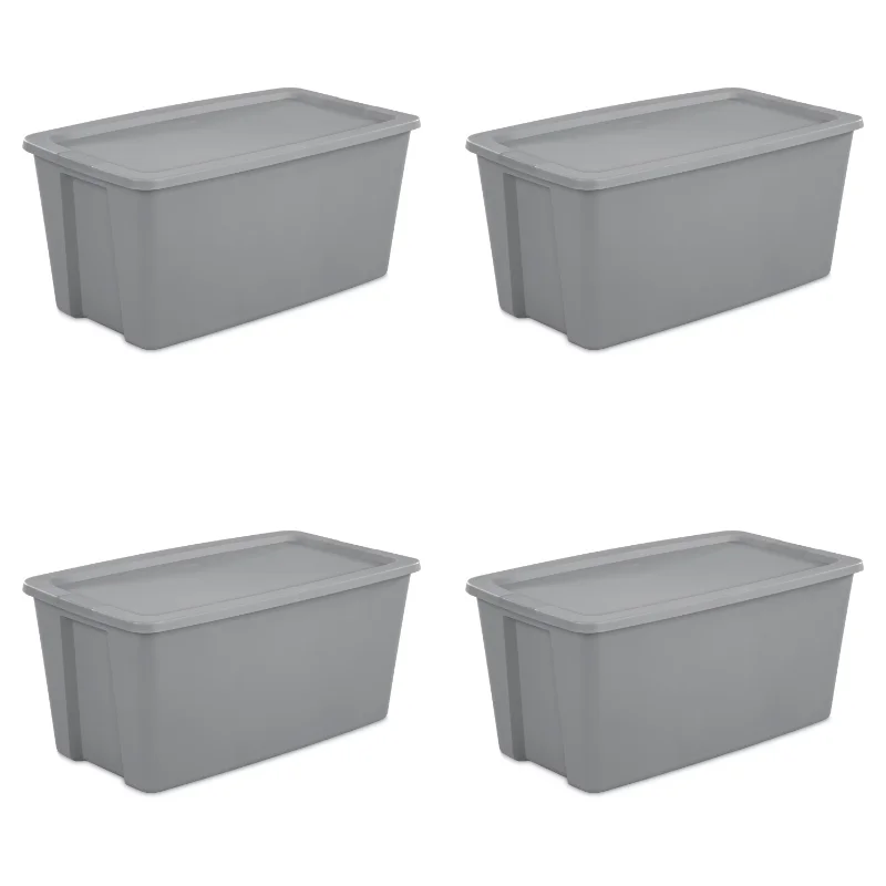 Sterilite 4PCS 50 Gallon Tote Plastic Storage Bins Large Box Set
Sterilite 4PCS 50 Gallon Tote Plastic Storage Bins Large Box Set