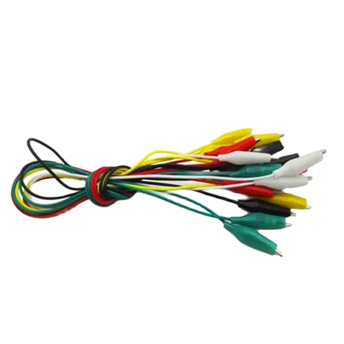 20pcs Bouble-Ended Alligator Clips Jumper Wire Mini Test Clips With Cable Insulated Leads
20pcs Bouble-Ended Alligator Clips Jumper Wire Mini Test Clips With Cable Insulated Leads