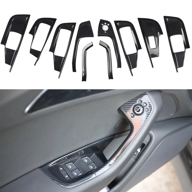 For Audi A6L A6 C7 2012 2013 2014 2015 2016 2017 2018 ABS Carbon Fiber Style Accessories Interior Decoration Mouldings Stickers
For Audi A6L A6 C7 2012 2013 2014 2015 2016 2017 2018 ABS Carbon Fiber Style Accessories Interior Decoration Mouldings Stickers