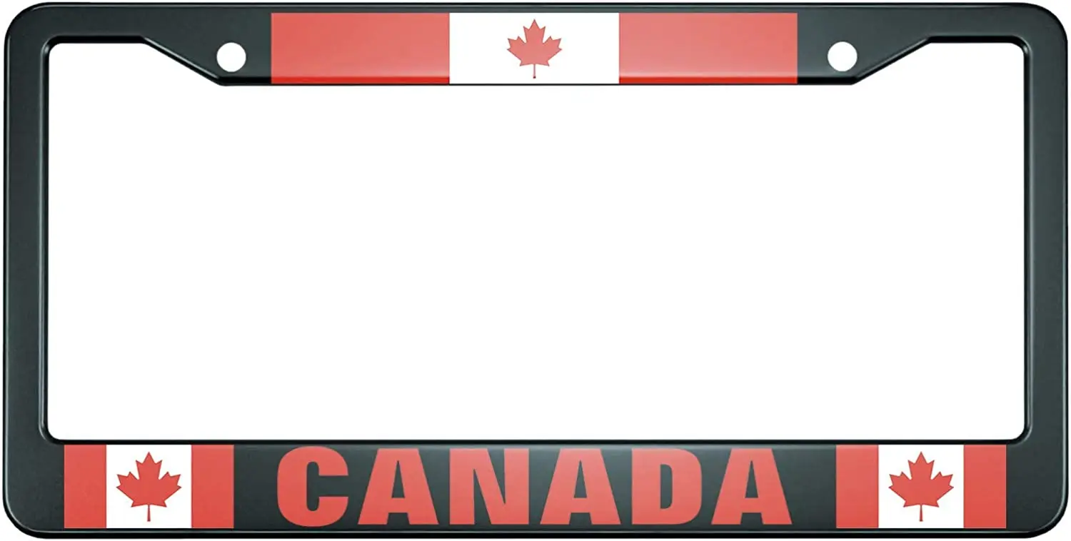 Canada License Plate Frame The Canadian Flag Metal License Plate Cover Front Plate Frame Car Tag Frame for US Vehicles Standard
Canada License Plate Frame The Canadian Flag Metal License Plate Cover Front Plate Frame Car Tag Frame for US Vehicles Standard