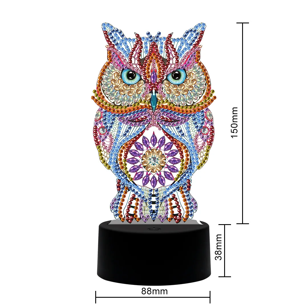 DIY Diamond Painting Night Light 7 Tone Light USB Button DIY Diamond Painting Double Sided Diamond Decal Light Plate Pendant
DIY Diamond Painting Night Light 7 Tone Light USB Button DIY Diamond Painting Double Sided Diamond Decal Light Plate Pendant