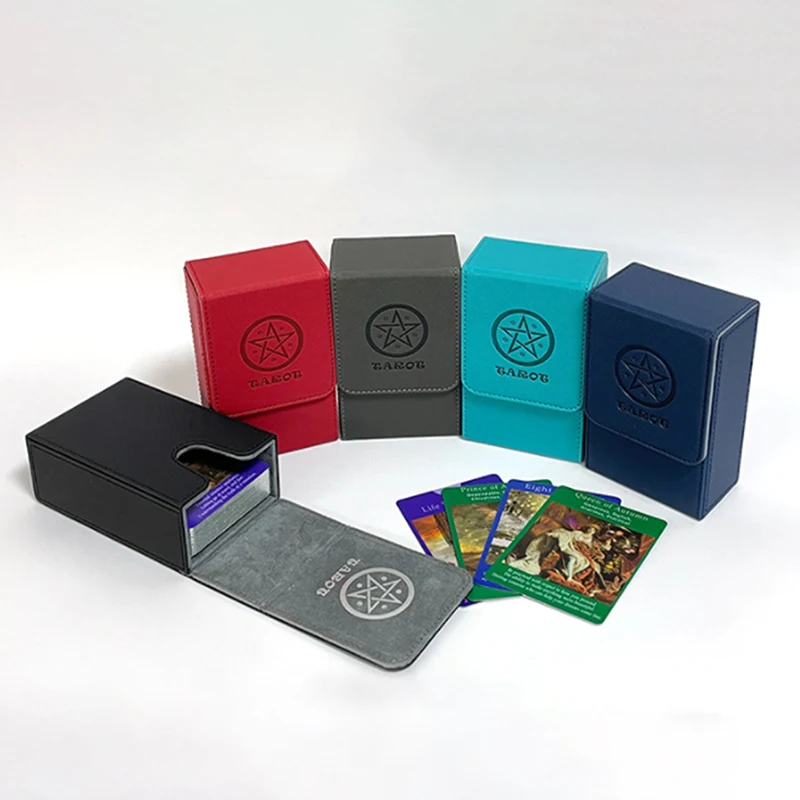 Футляр для хранения карт Tarot, Двойная модель, настольная игра, устройство для хранения карт
Футляр для хранения карт Tarot, Двойная модель, настольная игра, устройство для хранения карт