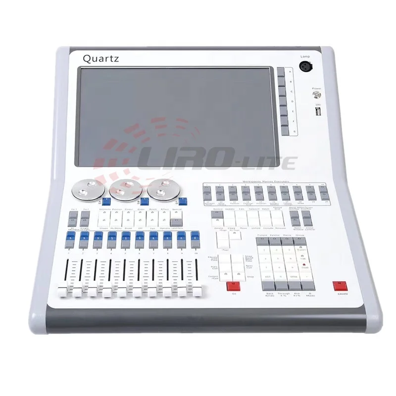 

Quartz Console DMX 512 Console Stage Lighting For LED Par Moving Head Spotlights DJ Controller