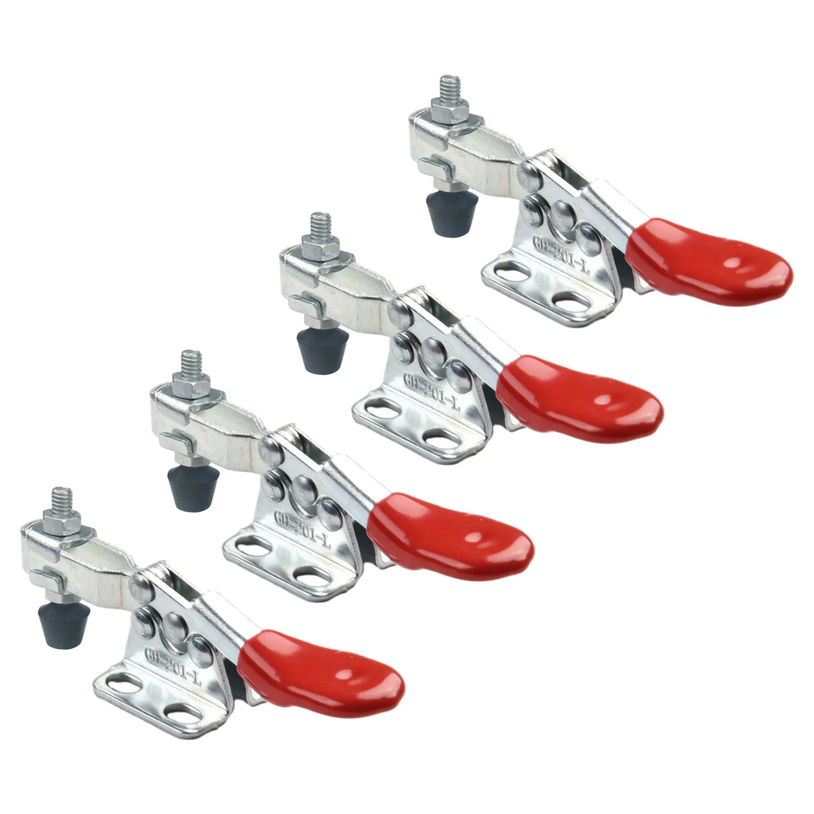 Tool Fixtures Toggle Clamp Quick Clamp Quick Release Tool 27Kg 4pcs 60lbs Fixture GH-201L Hand Tools Heavy Duty
Tool Fixtures Toggle Clamp Quick Clamp Quick Release Tool 27Kg 4pcs 60lbs Fixture GH-201L Hand Tools Heavy Duty