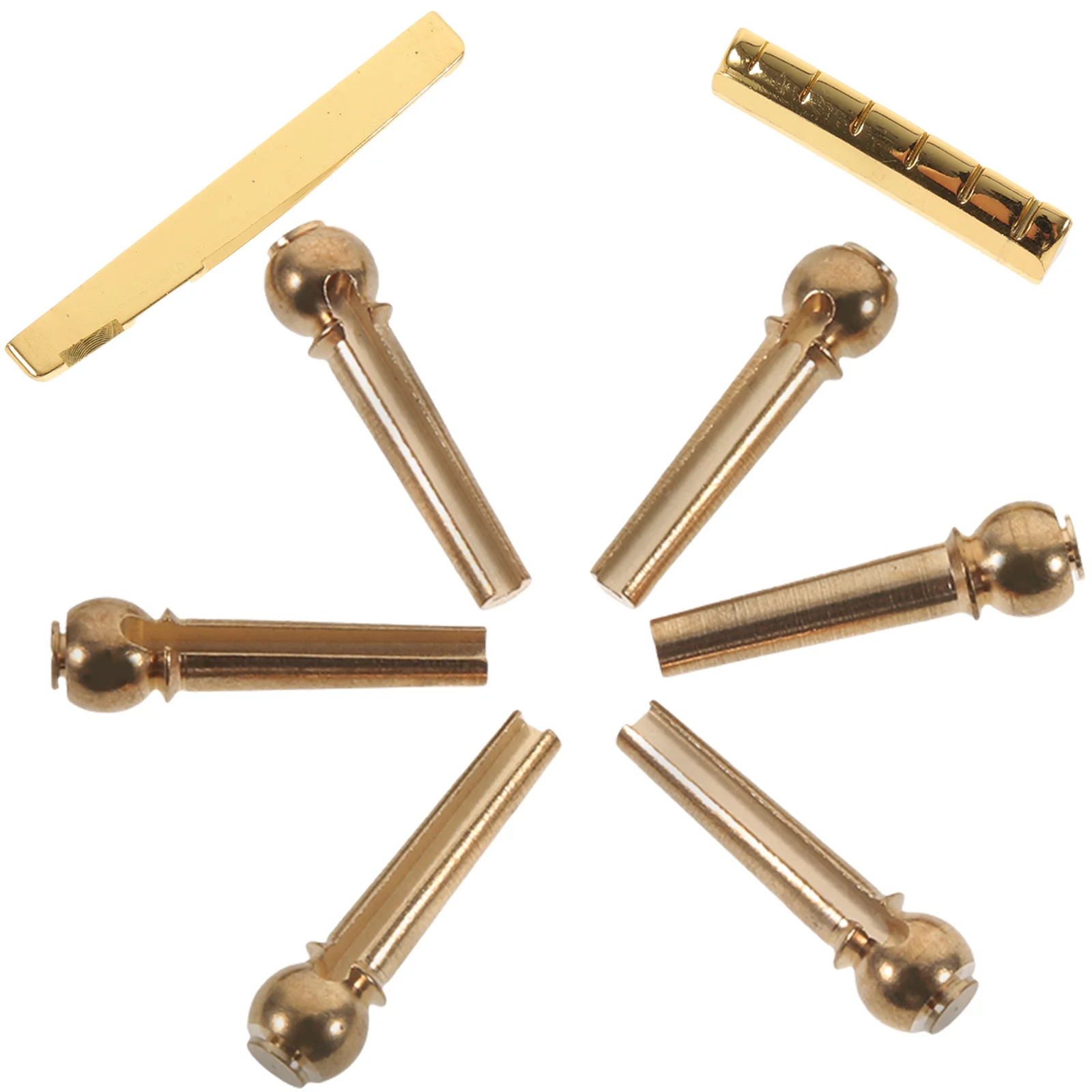 1 Set Acoustic Guitar Bridge Pin Guitar Saddle Nut Guitar Peg Bridge Pin Guitar Part
1 Set Acoustic Guitar Bridge Pin Guitar Saddle Nut Guitar Peg Bridge Pin Guitar Part
