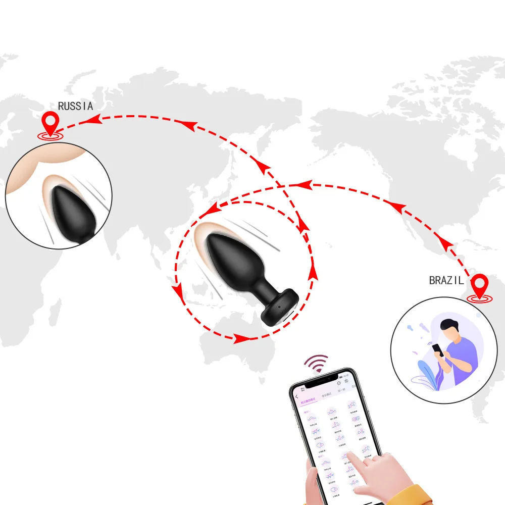 APP Control Anal Plug Vibrator Wireless Butt Plug Men Prostate Massager Stimulator Female Women Gay Masturbator Adult Sex Toys APP Control Anal Plug Vibrator Wireless Butt Plug Men Prostate Massager Stimulator Female Women Gay Masturbator Adult Sex Toys