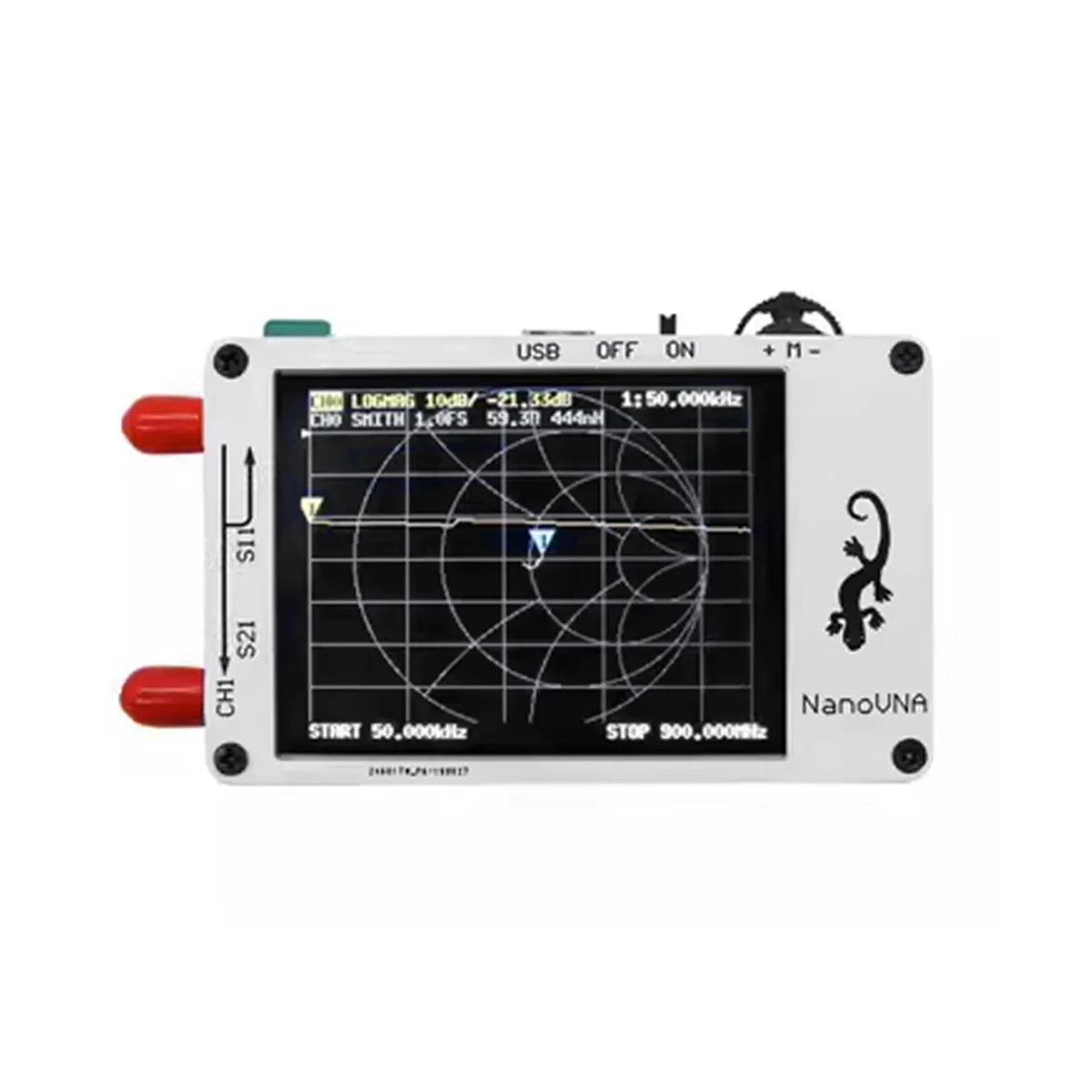 NanoVNA Vector Network Analyzer 2.8-Inch VSWR 50KHz-900MHzHF Short Board Analyzer
NanoVNA Vector Network Analyzer 2.8-Inch VSWR 50KHz-900MHzHF Short Board Analyzer