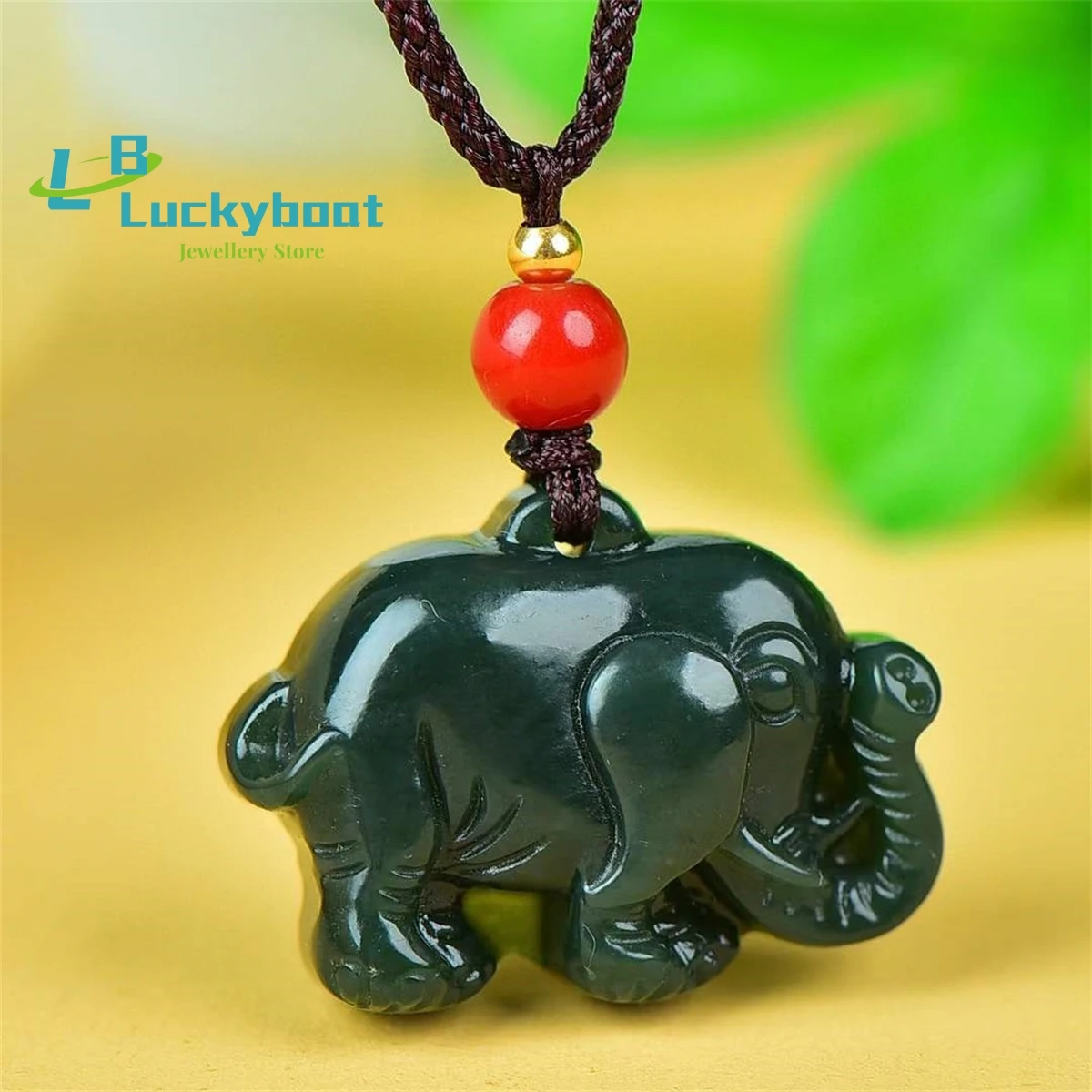 Natural Hetian Qingyu Elephant Pendant Simple and Elegant Personalized Exquisite Fashion Versatile for Men and Women
Natural Hetian Qingyu Elephant Pendant Simple and Elegant Personalized Exquisite Fashion Versatile for Men and Women