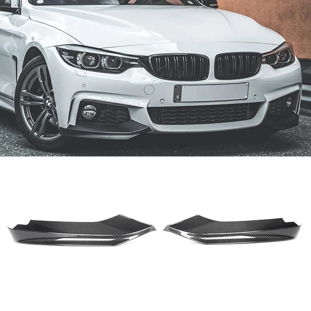 2Pcs For BMW 4 Series F32 F33 F36 2013 2014 2015 - 2017-2019 2020 Real Carbon Fiber Front Bumper Splitter Lip Fin Air Knife
2Pcs For BMW 4 Series F32 F33 F36 2013 2014 2015 - 2017-2019 2020 Real Carbon Fiber Front Bumper Splitter Lip Fin Air Knife