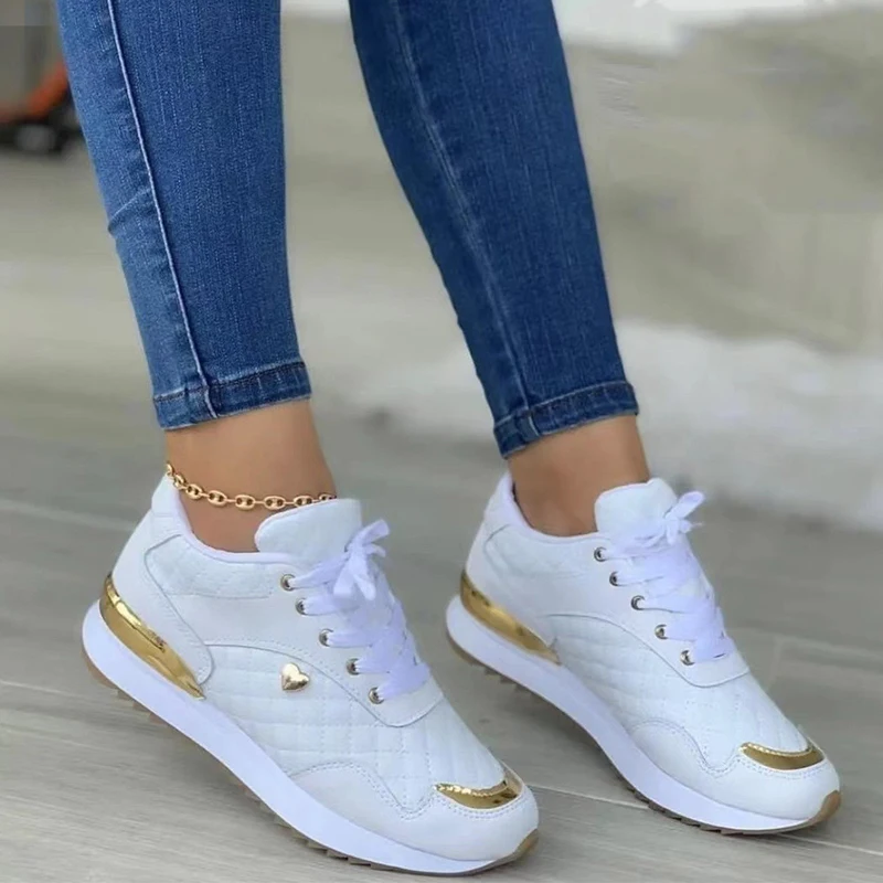 2023 Women Sneakers Platform Shoes PU Leather Patchwork Casual Sport Shoes Ladies Outdoor Running Walking Shoes Zapatillas Mujer
2023 Women Sneakers Platform Shoes PU Leather Patchwork Casual Sport Shoes Ladies Outdoor Running Walking Shoes Zapatillas Mujer