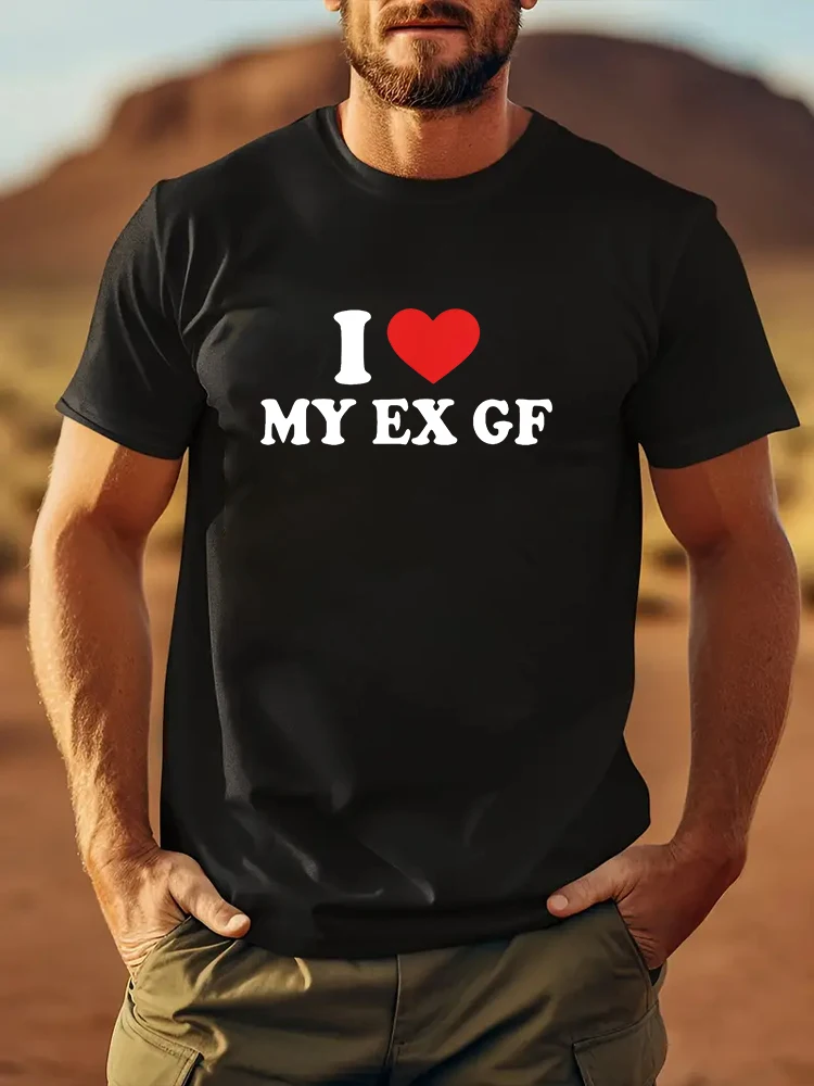 Мужская рубашка I Love My Girlfriend, футболки с коротким рукавом, свободная футболка, мужские топы, новая мужская футболка, хлопковые футболки с принтом, топы, модная одежда
Мужская рубашка I Love My Girlfriend, футболки с коротким рукавом, свободная футболка, мужские топы, новая мужская футболка, хлопковые футболки с принтом, топы, модная одежда