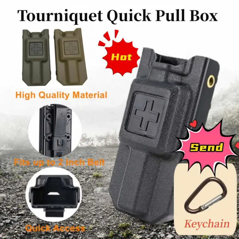 Outdoor Tactical Tourniquet Storage Box Quick Pull Sleeve Military EDC Bag First Aid Kits Nylon Rotary Bandage
Outdoor Tactical Tourniquet Storage Box Quick Pull Sleeve Military EDC Bag First Aid Kits Nylon Rotary Bandage