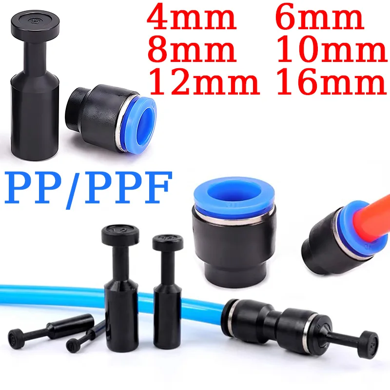 Pneumatic Plug Fittings Quick Nylon Fitting Hose Tube 4mm/6mm/8mm/10mm/12mm/16mm Push Fit Dustproof Seal Connector Air Line
Pneumatic Plug Fittings Quick Nylon Fitting Hose Tube 4mm/6mm/8mm/10mm/12mm/16mm Push Fit Dustproof Seal Connector Air Line