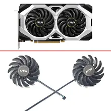 

New 2PCS 88MM PLD09210S12HH 4PIN RTX 2070 RTX2060 2080 Fan，For MSI Geforce RTX 2060 2070 2080 Super Ventus XS OC Graphics Card