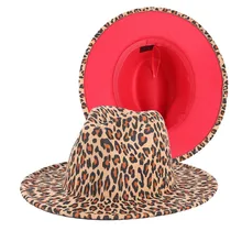 2022 New Red Bottom Fedora Hat Leopard Print Hat Women's and Men's Wide Brim Fedora Jazz Winter Hat Fedora Hats for Women
2022 New Red Bottom Fedora Hat Leopard Print Hat Women's and Men's Wide Brim Fedora Jazz Winter Hat Fedora Hats for Women