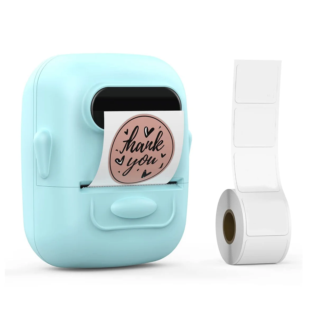 Label Maker Machine with Tape Barcode Label Printer - Mini Portable Bluetooth Thermal Labeler, Green
Label Maker Machine with Tape Barcode Label Printer - Mini Portable Bluetooth Thermal Labeler, Green