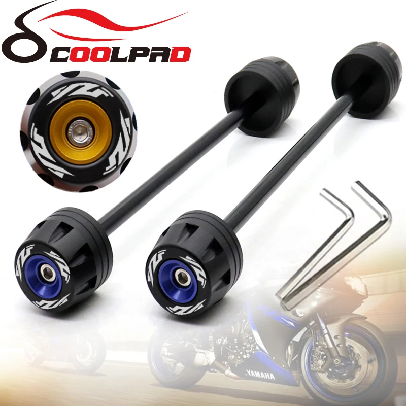 For YAMAHA YZF-R6 R6 r6 2017-2022 2021 Front Rear Wheel Axle Fork Protector Crash Slider Motorcycle Falling Protection Pad
For YAMAHA YZF-R6 R6 r6 2017-2022 2021 Front Rear Wheel Axle Fork Protector Crash Slider Motorcycle Falling Protection Pad