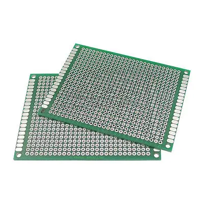 10PCS Double side Protoboard Circuit Universal DIY Prototype PCB Board 6cmx8cm diy Copper Circuirt Hole Bread Board
10PCS Double side Protoboard Circuit Universal DIY Prototype PCB Board 6cmx8cm diy Copper Circuirt Hole Bread Board
