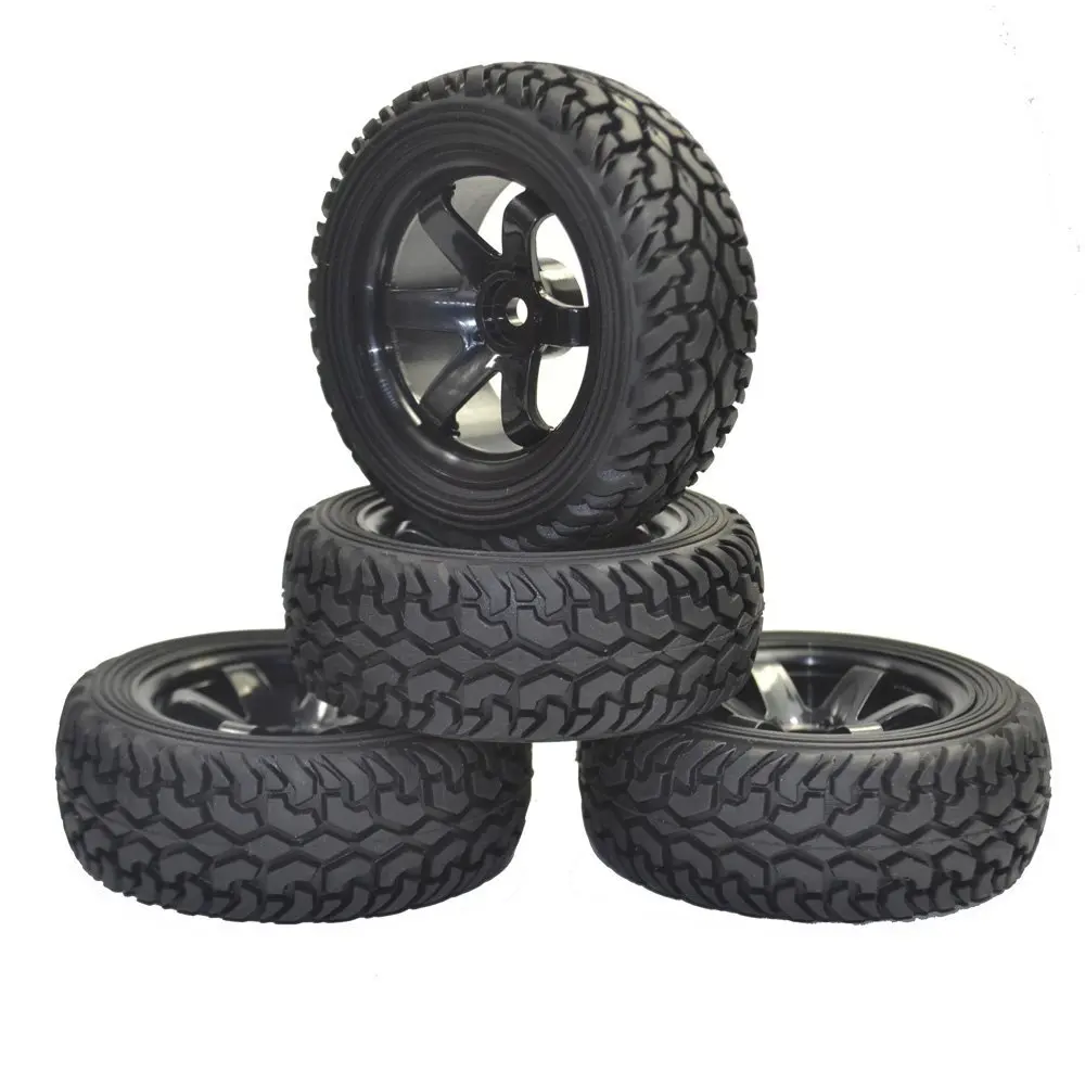 1:10 RC Rally Tires & Wheel Rims 12mm Hex Hub for Tamiya Kyosho Traxxas 1:16 RC on Road Car
1:10 RC Rally Tires & Wheel Rims 12mm Hex Hub for Tamiya Kyosho Traxxas 1:16 RC on Road Car