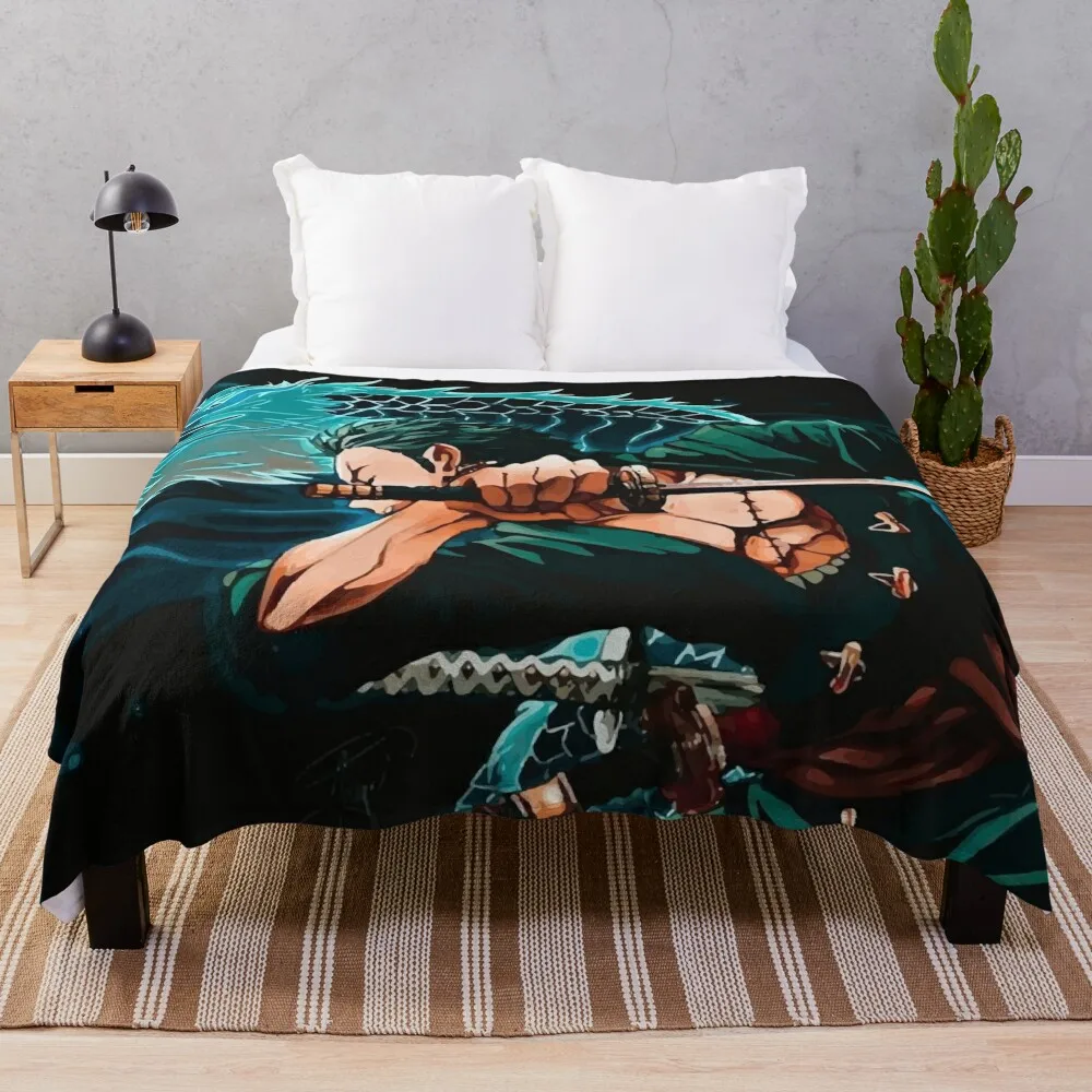 Zoro with dragon sword Throw Blanket Luxury Blanket Sofa Blanket Large Blanket Warm Blanket
Zoro with dragon sword Throw Blanket Luxury Blanket Sofa Blanket Large Blanket Warm Blanket