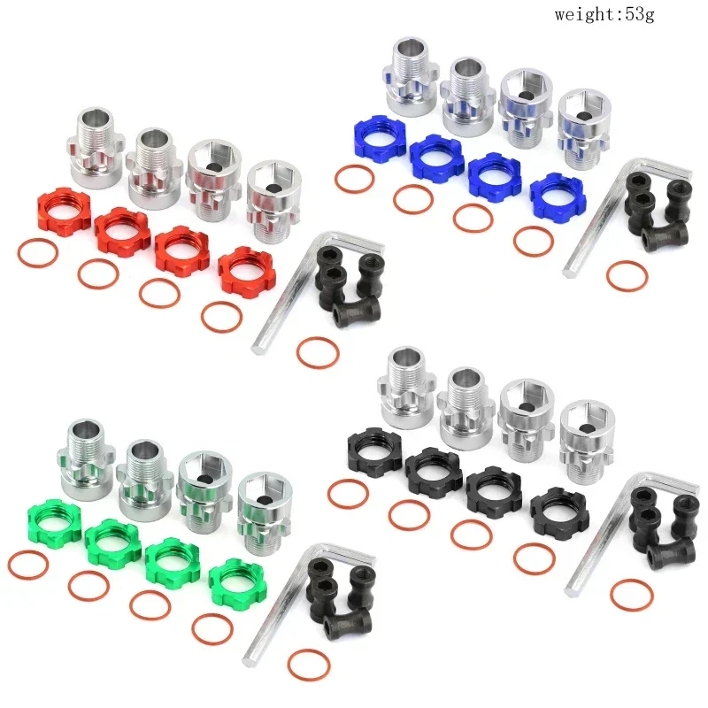 Metal 12Mm To 17Mm Splined Wheel Hex Hub Adapter For Trxs Slash2wd Rustler Stampede Bandit 4WD RC Car Parts
Metal 12Mm To 17Mm Splined Wheel Hex Hub Adapter For Trxs Slash2wd Rustler Stampede Bandit 4WD RC Car Parts