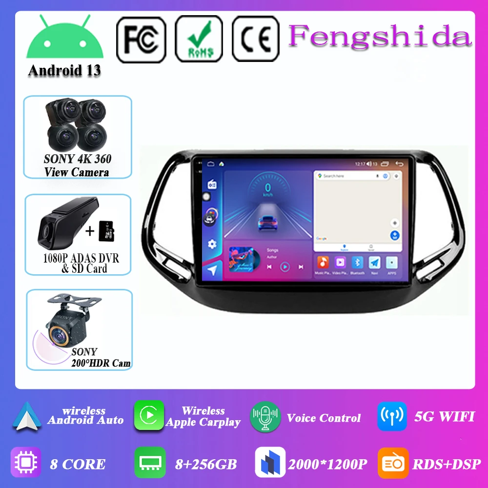 7862 процессор Android13 для Jeep Compass 2 MP 2016 2017 2018 2019 автомобильное радио carplay мультимедийный плеер навигация No 2din DVD стерео
7862 процессор Android13 для Jeep Compass 2 MP 2016 2017 2018 2019 автомобильное радио carplay мультимедийный плеер навигация No 2din DVD стерео