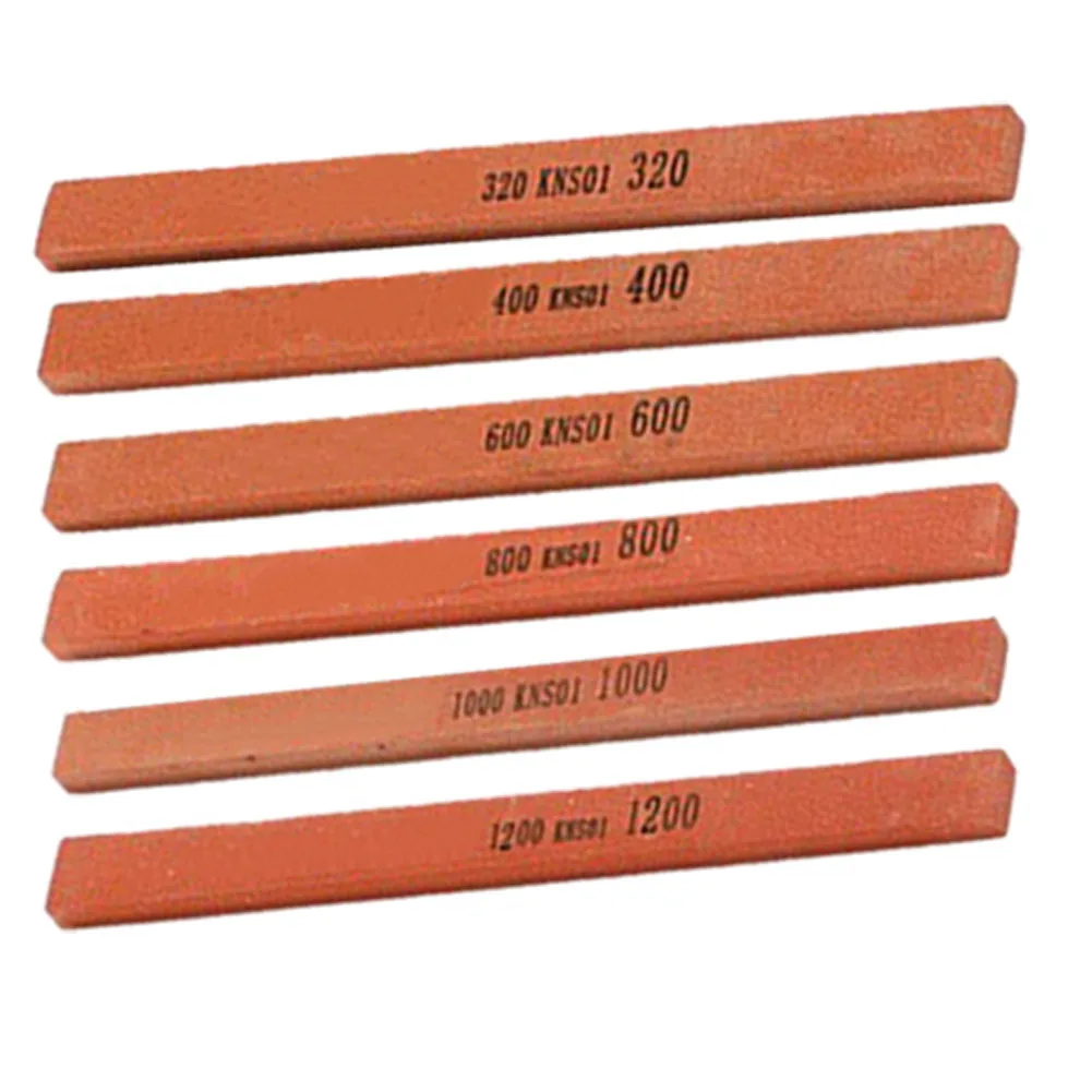 6Pcs Oil Stone 320 400 600 800 1000 1200 Grit White Corundum Knifes Sharpener Whetstone Sharpening Stone 150x12x6mm
6Pcs Oil Stone 320 400 600 800 1000 1200 Grit White Corundum Knifes Sharpener Whetstone Sharpening Stone 150x12x6mm