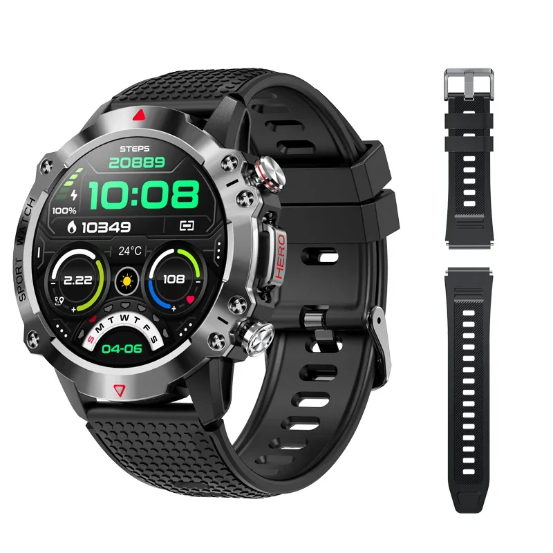 2024 New Smart Watch Men GPS Motion Track Sports Watches Bluetooth Call Heart Rate Blood Pressure Smartwatch for Android IOS
2024 New Smart Watch Men GPS Motion Track Sports Watches Bluetooth Call Heart Rate Blood Pressure Smartwatch for Android IOS