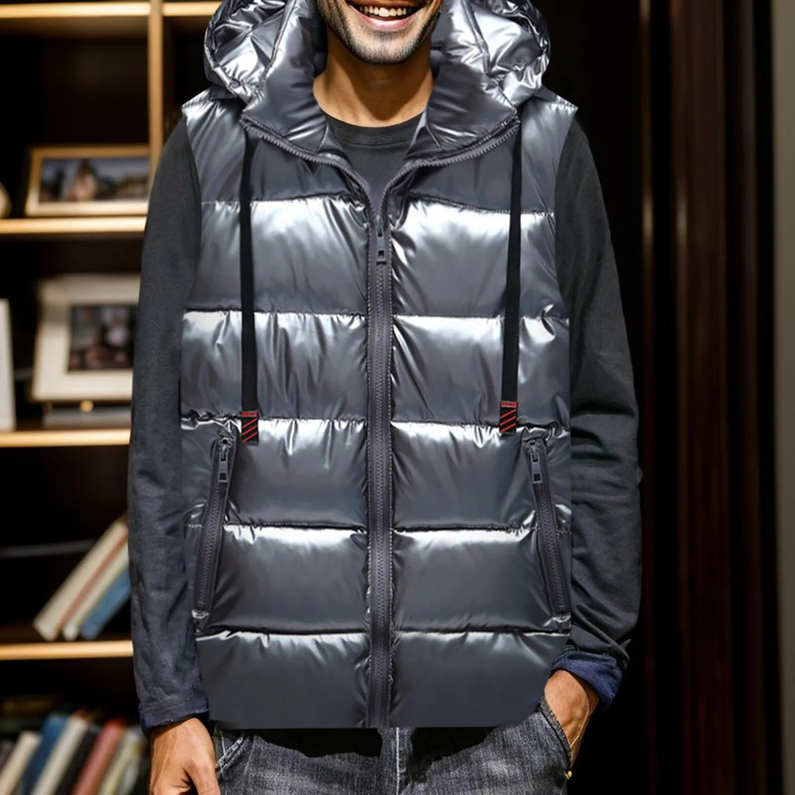 Men Winter Bright Color Vest Men Waistcoat Jacket Vest Body Warmer Lightweight Windbreaker Down Coat Winter Clothes 2023
Men Winter Bright Color Vest Men Waistcoat Jacket Vest Body Warmer Lightweight Windbreaker Down Coat Winter Clothes 2023