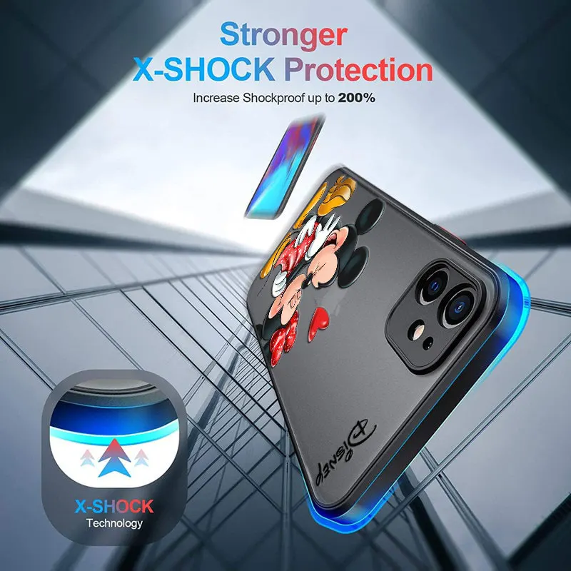 Disney Love Minnie Mickey Anime Phone Case For iPhone 14 15 16 Pro Max Cover For Apple 11 12 13 Pro 7 8 16 Plus Translucent Case Disney Love Minnie Mickey Anime Phone Case For iPhone 14 15 16 Pro Max Cover For Apple 11 12 13 Pro 7 8 16 Plus Translucent Case