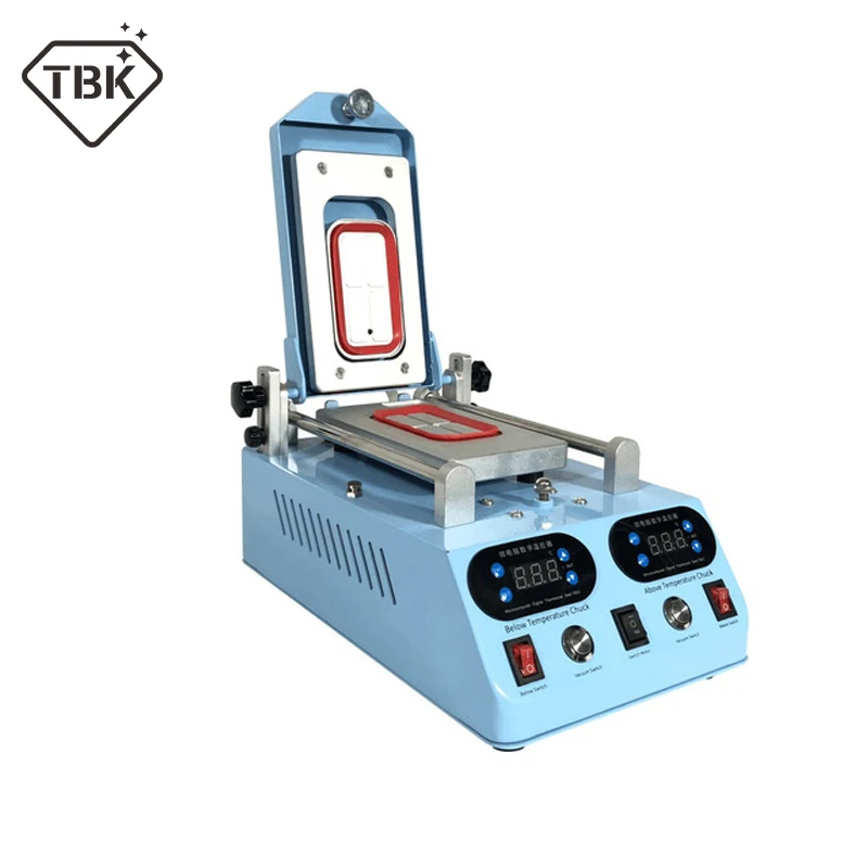 

TBK 268 Automatic LCD Screen Frame Bezel Heating Separator Machine For Flat Curved Screen Glass Middle Frame Separate