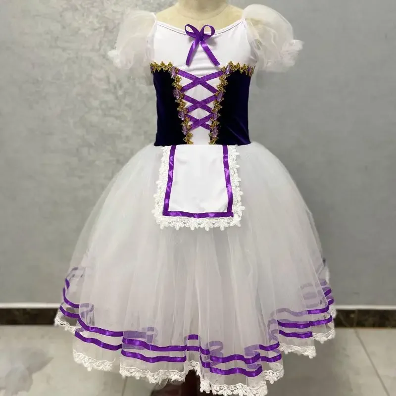 Girl Giselle Ballet Dress Long Romantic Professional Ballet Tutu Kids Adlut Women Ballerina Swan Dance Performance Costumes Wear
Girl Giselle Ballet Dress Long Romantic Professional Ballet Tutu Kids Adlut Women Ballerina Swan Dance Performance Costumes Wear