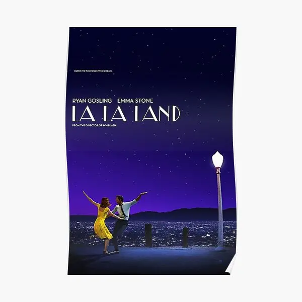 

La Land плакат по мотивам фильма картина современного искусства художественный Декор забавная печать декор комнаты Настенная роспись для дома винтажный без рамки