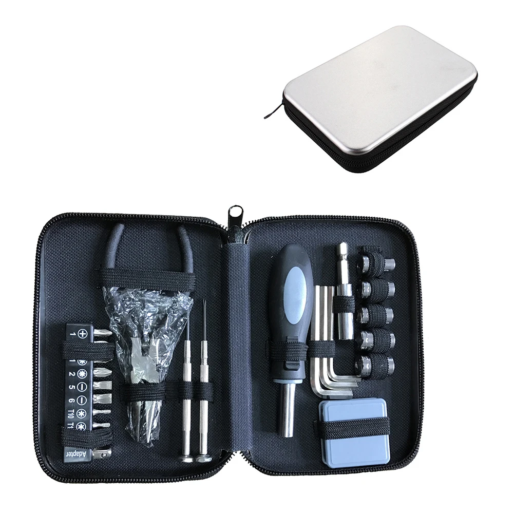 24pcs/set Screwdrivers Bits Sockets Wrenches Tape Measures Pliers Watch Repair Tools Multifunctional Handheld Maintenance Tool
24pcs/set Screwdrivers Bits Sockets Wrenches Tape Measures Pliers Watch Repair Tools Multifunctional Handheld Maintenance Tool