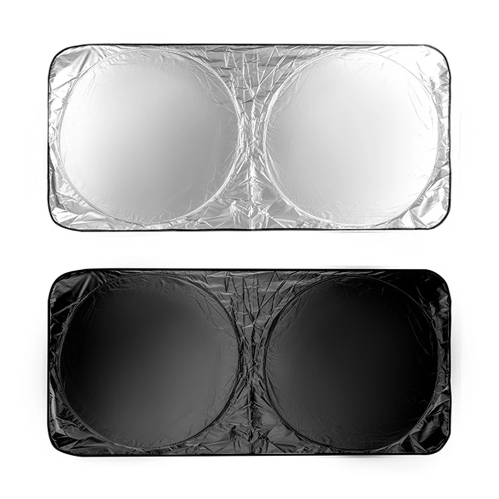1pc 150*70cm Car Front Rear Windshield Casement Sun Shade Shield Cover Visor UV Block Universal Portable Protection Accessory
1pc 150*70cm Car Front Rear Windshield Casement Sun Shade Shield Cover Visor UV Block Universal Portable Protection Accessory