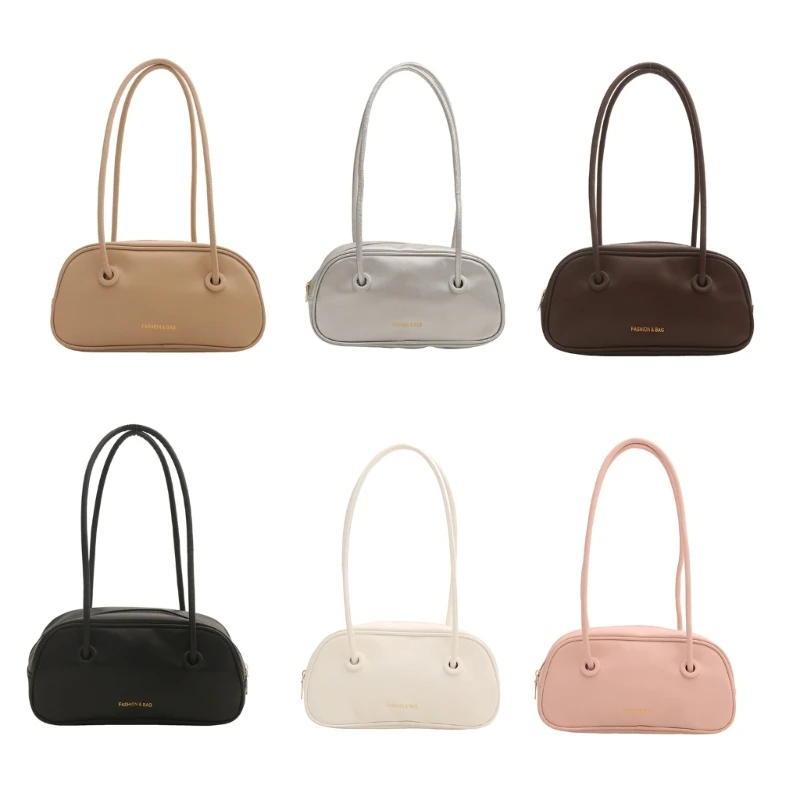 Womens Shoulder Bag Solid Color Armpit Bag Soft PU Leather Handbag Underarm Bag E74B
Womens Shoulder Bag Solid Color Armpit Bag Soft PU Leather Handbag Underarm Bag E74B