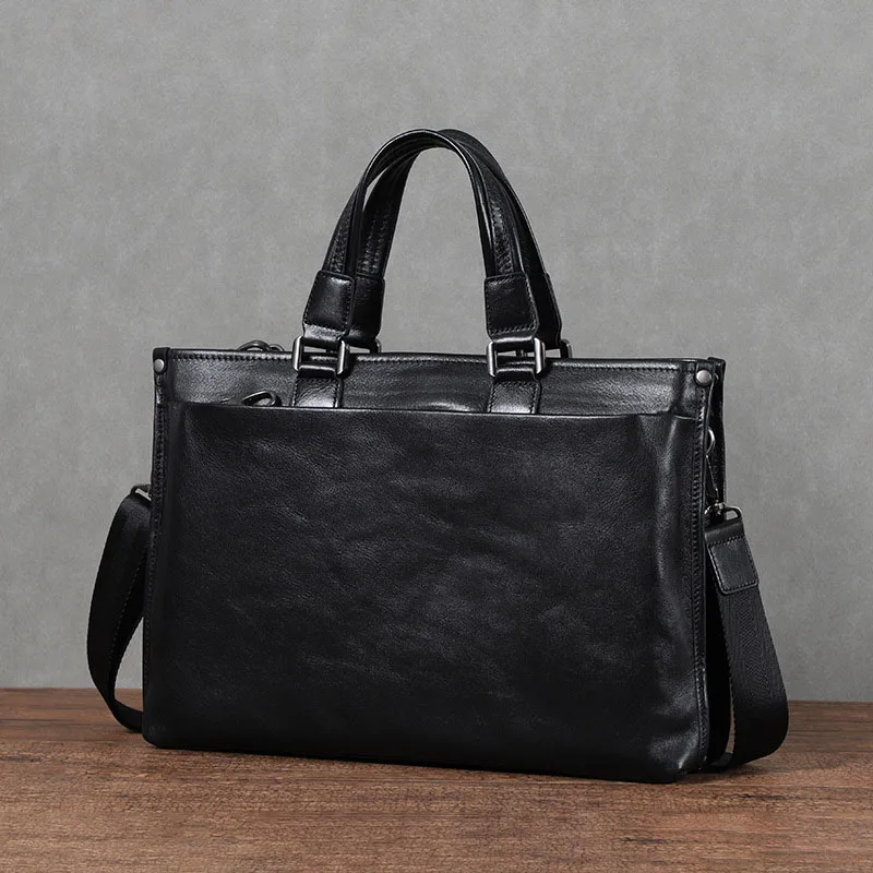 EUMOAN Tree paste skin commuting casual men's bag leather men's portable baotou layer cowhide briefcase men's single shoulder c
EUMOAN Tree paste skin commuting casual men's bag leather men's portable baotou layer cowhide briefcase men's single shoulder c