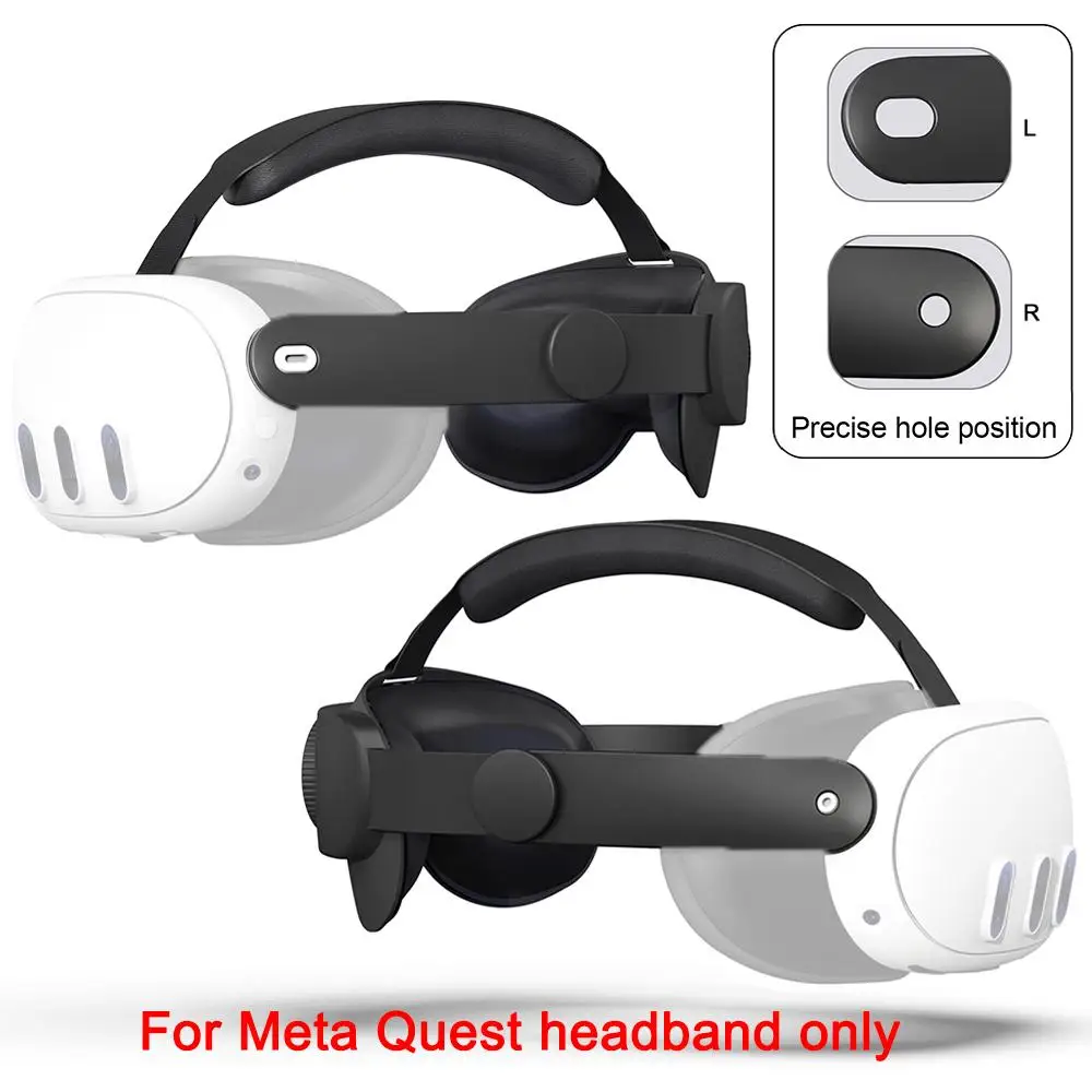 Headband Head Strap For Meta Quest3 VR Glasses Adjustable Knob Comfort Headwear Black For Meta Quest3 VR Accessories Z4I2
Headband Head Strap For Meta Quest3 VR Glasses Adjustable Knob Comfort Headwear Black For Meta Quest3 VR Accessories Z4I2