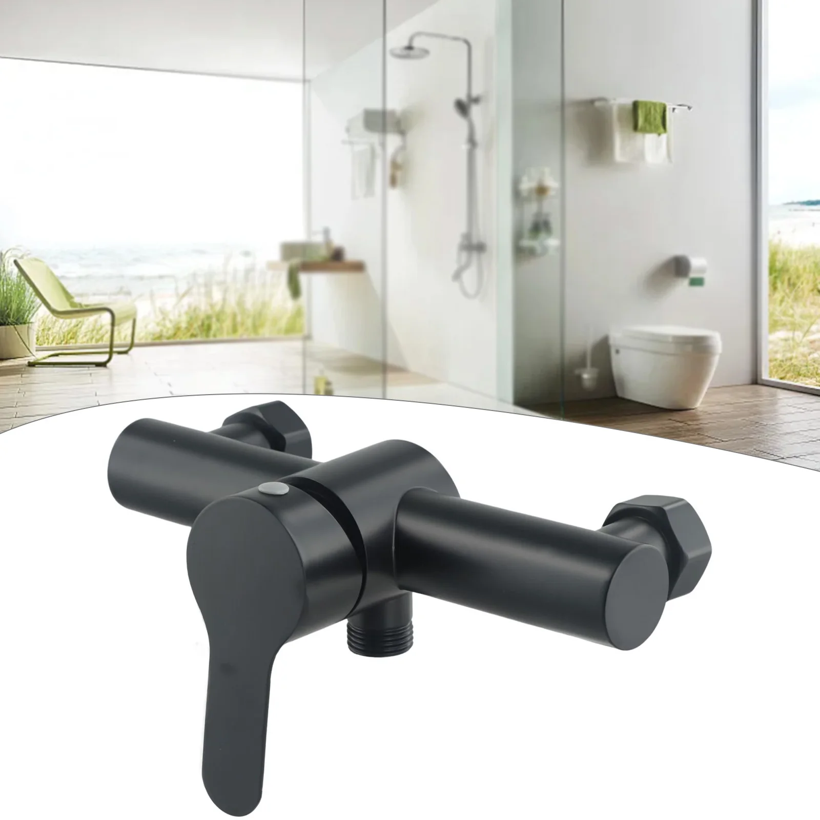Shower Faucet Stylish Triple Bathtub Faucet with Hot and Cold Water Mixer Valve Premium Bathroom Shower Faucets
Shower Faucet Stylish Triple Bathtub Faucet with Hot and Cold Water Mixer Valve Premium Bathroom Shower Faucets